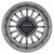 Method MR411 Bead Grip 15x7 / 5+2/38mm Offset / 4x156 / 132mm CB Gloss Titanium Wheel - MR41157046852
