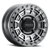 Method MR415 Beadlock 15x7 / 5+2/38mm Offset / 5x4.5 / 76 CB Graphite Wheel - Gloss Graphite Ring - MR415570121252B