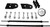 DragonFire Racing 13-Up Polaris Ranger Lift Kit - Stage 1 - 521524