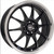 Enkei J10 17x7 4x100/108 42mm Offset 72.62mm Bore Dia Matte Black w/ Machined Lip Wheel - 409-770-11BK