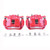 Power Stop 13-18 Honda Accord Front Red Calipers w/Brackets - Pair - S7106