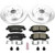 Power Stop 13-15 Cadillac ATS Rear Z23 Evolution Sport Brake Kit - K6385