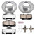 Power Stop 95-02 Toyota 4Runner Front Z36 Truck & Tow Brake Kit - K1233-36