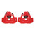 Power Stop 99-10 Volkswagen Beetle Front Red Calipers w/Brackets - Pair - S2014