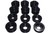 Energy Suspension 08-16 Ford F-250/F-350/F-450/F-550 Super Duty STD/Super Cab Black Body Mount Set - 4.4125G
