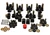 Energy Suspension 99-04 Ford F-250 4WD Superduty Black Hyper-flex Master Bushing Set - 4.18124G