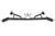 BMR 15-17 S550 Mustang Front 4-Point Subframe Chassis Brace - Black Hammertone - CB006H