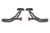 BMR 10-14 Ford Mustang / Shelby GT500 Non-Adj. Lower A-Arms (Poly/Delrin) - Black Hammertone - AA754H
