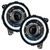 Oracle Oculus Bi-LED Projector Headlights for Jeep JL/Gladiator JT - Matte Blk - 5500K - 5839-504