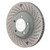 SHW 07-13 Porsche 911 Turbo w/o Ceramic Brakes Right Front Drill-Dimp MB Brake Rotor (99735140601) - PFR31004
