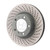 SHW 09-16 Porsche 911 Carrera w/o Ceramic Brakes Right Front Drill-Dimp MB Brake Rotor (99735140201) - PFR39972