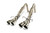 SLP 2005-2008 Chevrolet Corvette LS2 LoudMouth Axle-Back Exhaust System - 31077