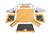 Rampage 1997-2006 Jeep Wrangler(TJ) Complete Top - Spice Denim - 68817