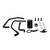 Mishimoto 2016+ Mazda Miata Baffled Oil Catch Can Kit - Black - MMBCC-MIA-16PBE