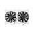Mishimoto 92-00 Subaru GC8 WRX / 90-94 Legacy Turbo Aluminum Fan Shroud Kit - MMFS-B4-90