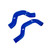 Mishimoto 05-06 Jeep Liberty 2.8 CRD Blue Silicone Turbo Hose Kit - MMHOSE-LIBT-05TBL