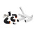 Mishimoto 22+ Volkswagen GTI MK8 (MQB) Intercooler Pipe Kit Polished - MMICP-MK8-22P