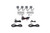 Diode Dynamics RGBW Rock Light Installer Kit (4-pack) - DD7740