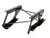 Bestop 76-83 Jeep Cj5 / 76-86 Cj7 / 87-95 Wrangler YJ Passenger Side Seat Riser Kit (Black) - 51254-01