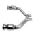 BBK 2015-16 Mustang V6 Short Mid H Pipe With Converters (To Be Used With 1642 Series Headers) - 1465