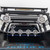 DS18 Marine And Psports Towers With Built In 8in 1in Driver 180 Watts RMS RGB LEDs Blk Crbn Fiber - CF-X8TPNEO
