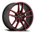 Konig Myth 19x8.5 5x114.3 ET40 Gloss Black w/ Red Tinted Clearcoat - MY8951440R