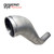 Diamond Eye Downpipe 4in TB Single HX40 TURBO-DIRECT FLANGE AL DODGE 5.9L 2500/3500 94-02 - 221040