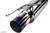 Turbo XS 02-07 WRX-STi Rear Muffler Assembly w/ Titanium Tip - WS02-RMA-TI