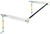 RockJock TJ/LJ Antirock Sway Bar Kit Front Bolt-On Aluminum Arms - CE-9900A