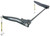 RockJock JK Antirock Sway Bar Kit Front Bolt-On Steel Frame Brackets Forged Arms - CE-9900JKF