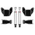 QA1 99-06 Chevrolet Silverado 1500 2WD Long Bed Double Adjustable 2-4in Rear Drop Kit - RDK52621