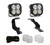 Baja Designs 2022 Toyota Tundra A-Pillar Light Mount Kit - 448072