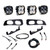 Baja Designs 2023+ Ford Super Duty Squadron Pro/SAE 2.0 Dual Fog Pocket Kit (SAE Fog) - Clear - 440033UP