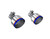 MBRP T304 SS Burnt End Tip 2.125inID, 5inOD Out, 7.25in Length, Pair 17-25 BRZ / GR86 - T5202BE