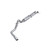 MBRP 2024+ Ford Ranger 2.7L 2.5 into 3in Single Side Exit Cat Back - Aluminum - S5272AL
