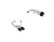 MBRP 24-25 Ford Mustang GT 5.0L T304 SS 2.5in Axle-Back Dual Rear w/ Quad Carbon Fiber Tips - S72813CF