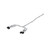 MBRP 21-23 Hyundai Sonata N Line 2.5L Turbo T304SS 2.5in Cat-Back w/ Carbon Fiber Quad Tips - S47153CF