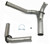 JBA 88-93 GM C/K Pickup 4.3-5.7L 409SS Emissions Legal Mid Pipes - 2831SY