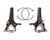 MaxTrac 19-24 RAM 1500 2WD 4in Front Lift Spindles w/Extended DOT Compliant Brake Lines - 702740