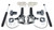 MaxTrac 15-18 Ford F-150 2WD 7in/4in MaxPro Spindle Lift Kit w/MaxTrac Shocks - K883274