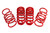 APR 22-26 Volkswagen Golf R (MK8) Roll-Control Lowering Springs - Red - SUS00017