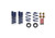 Ford Racing 2024 Mustang GT Coupe (w/Passive Suspension) Track Lowering Spring Kit - M-5300-S65T