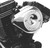 S&S Cycle 2017+ M8 Models Stealth Air Cleaner Kit w/ Chrome Teardrop Cover - 170-0524B