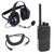Rugged Radios Crew Chief - H42 Spotter Headset and Rugged Handheld Radio Package - Blue - CREW-R1