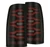 AlphaRex 99-06 Chevrolet Silverado/99-06 GMC Sierra LUXX-Series LED Tail Lights - Black/Red - 620007