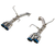 Remark 2022+ Subaru WRX (VB) 3.5in Axle Back Exhaust w/ Burnt Stainless Single Wall Tip - RO-TTVB-S