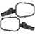 ATV TEK EMIRKIT-ES1 ELITE SERIES 1 SIDE MIRRORS PROFIT & ROUND TUBE