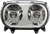 CYRON ABIG52AC ROAD GLIDE HEADLIGHTS `15-22 CHROME
