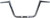 LA CHOPPERS 1-1/4" Twin Peaks Hefty Big Twin Handlebar - 19" - Black [LA736219B]