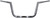 LA CHOPPERS 1-1/4" Twin Peaks Big Twin Handlebar - 16" - Flat Black [LA736016M]